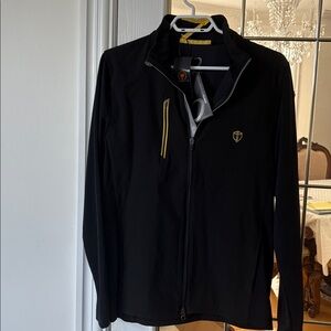 Zero Restriction Men’s Black Full-Zip Performance Jacket – NWT